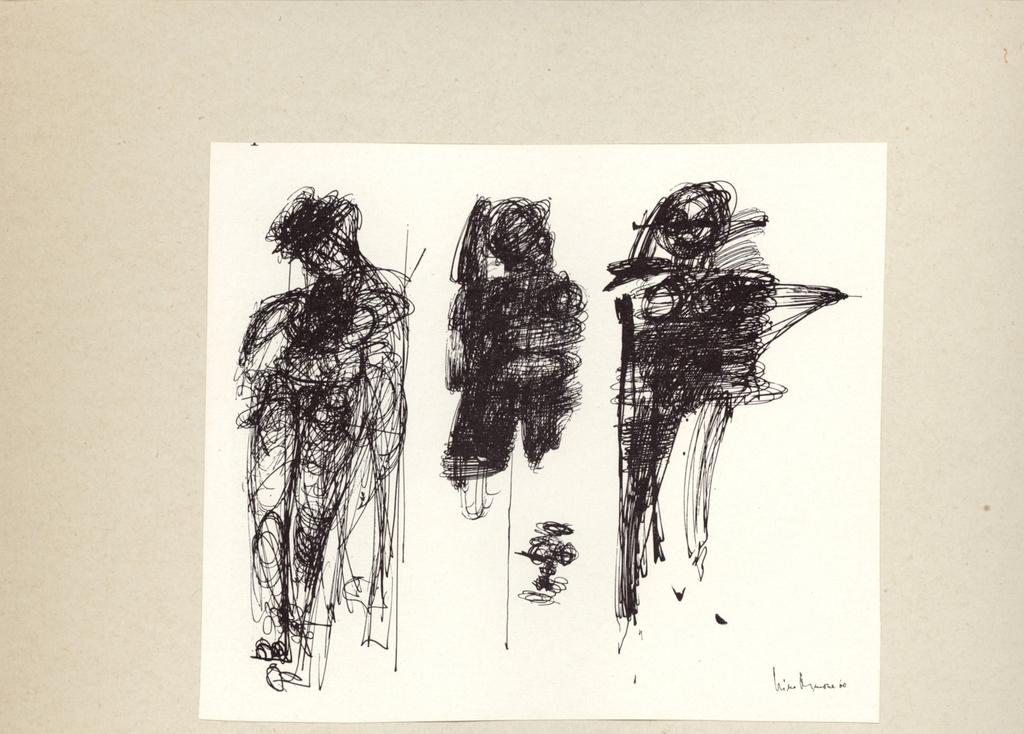Aimone, Nino , Tre figure