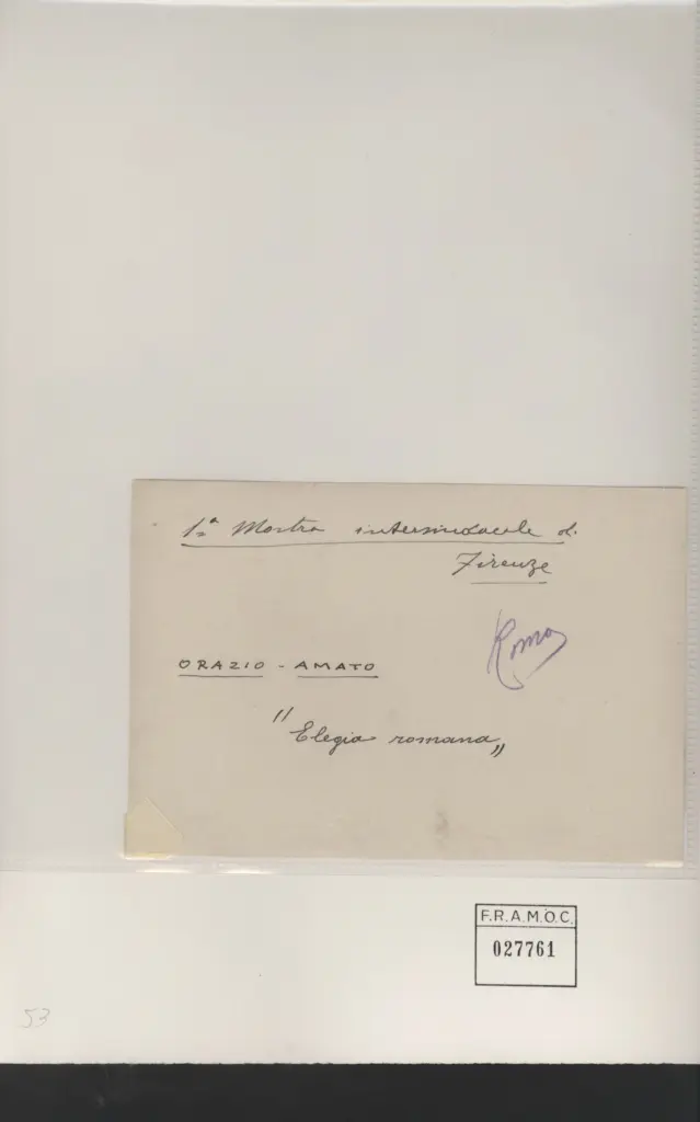 Anonimo, Anonimo , retro