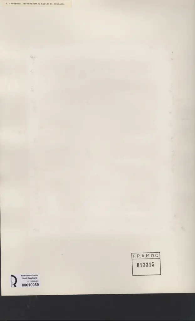 Anonimo, Anonimo , retro