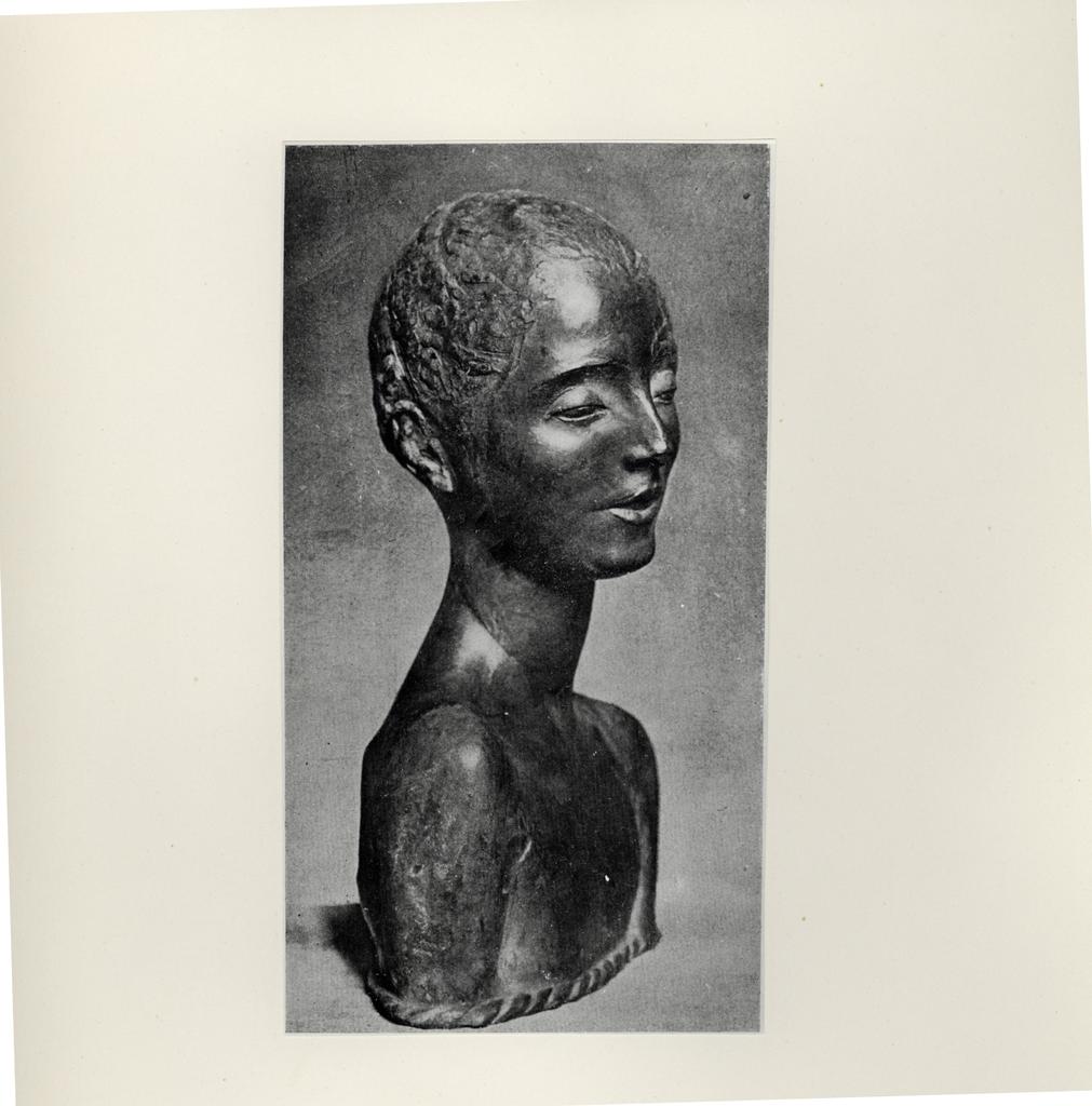 Anonimo , Andreotti, Libero - sec. XX - Busto di giovanetta , fronte