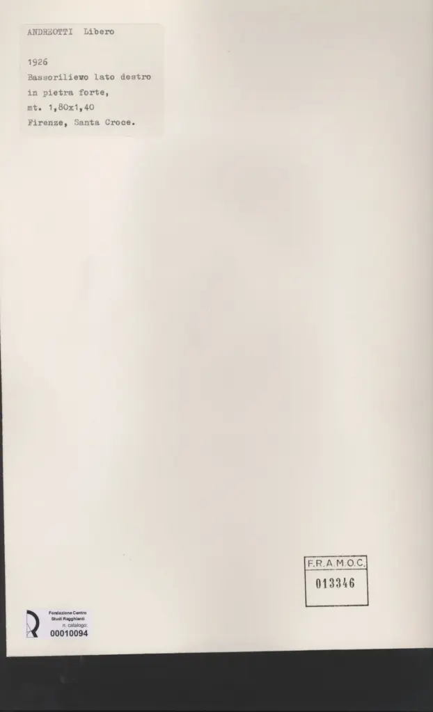 Anonimo, Anonimo , retro