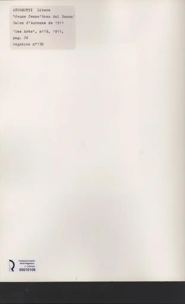 Anonimo, Anonimo , retro