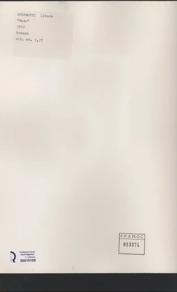 Anonimo, Anonimo , retro