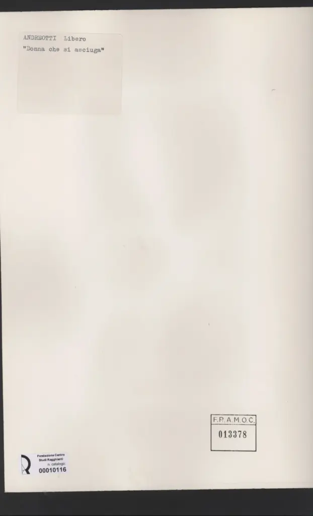 Anonimo, Anonimo , retro