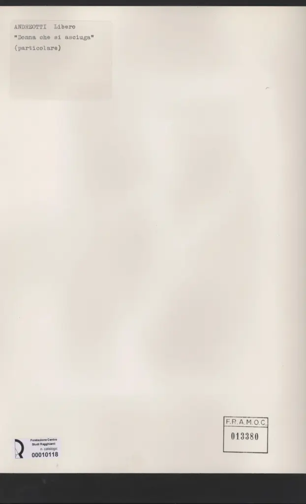 Anonimo, Anonimo , retro