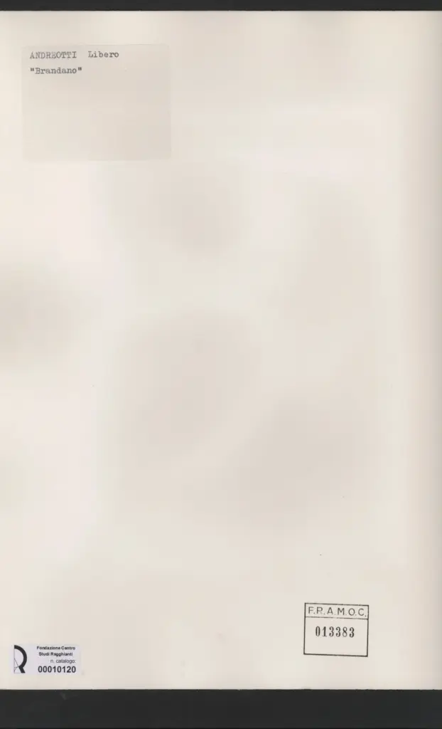 Anonimo, Anonimo , retro