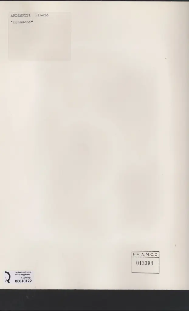 Anonimo, Anonimo , retro