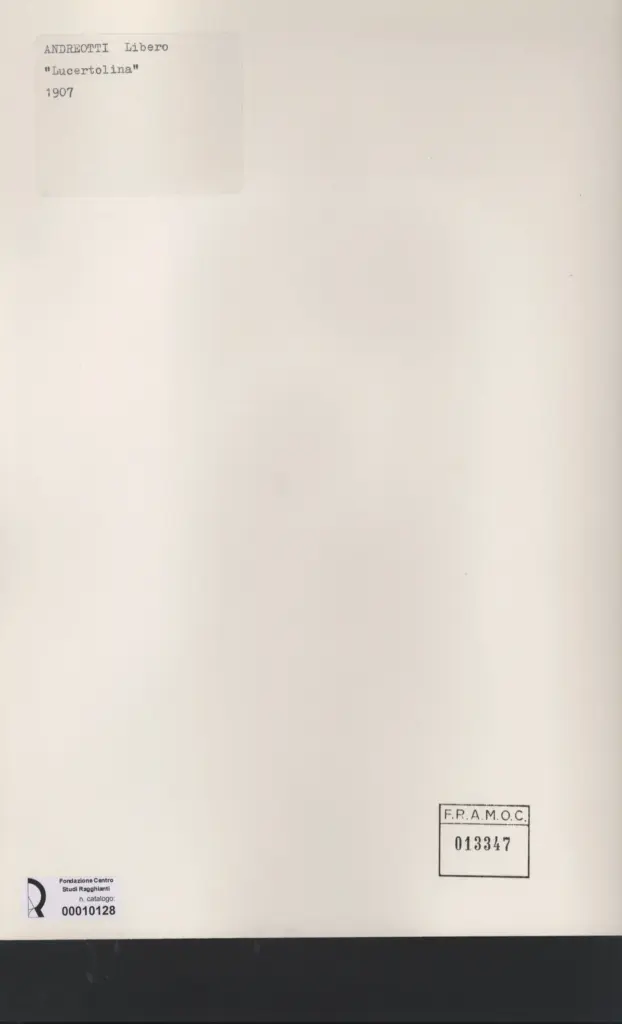 Anonimo, Anonimo , retro