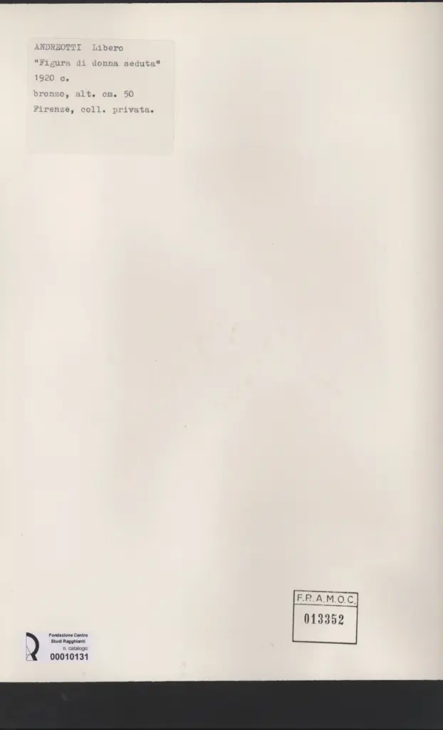 Anonimo, Anonimo , retro