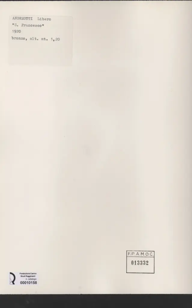 Anonimo, Anonimo , retro