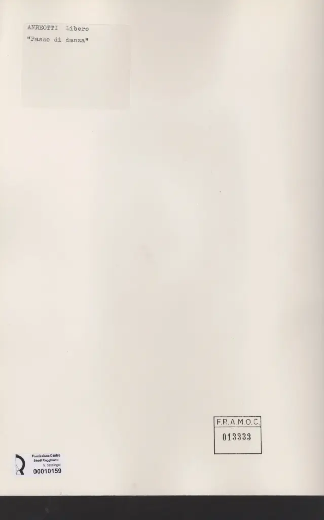 Anonimo, Anonimo , retro