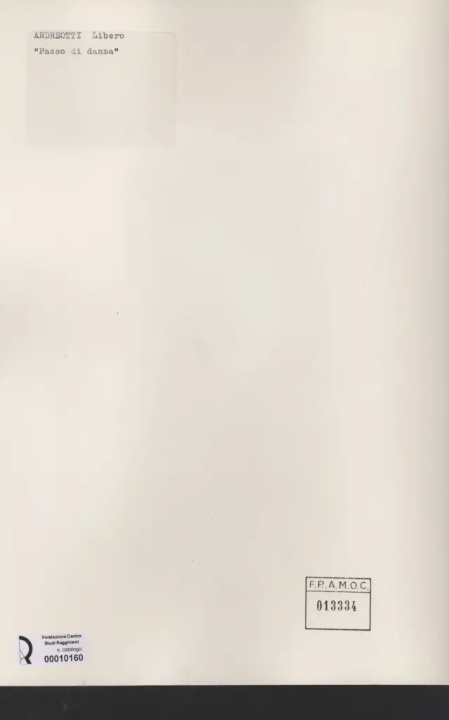 Anonimo, Anonimo , retro