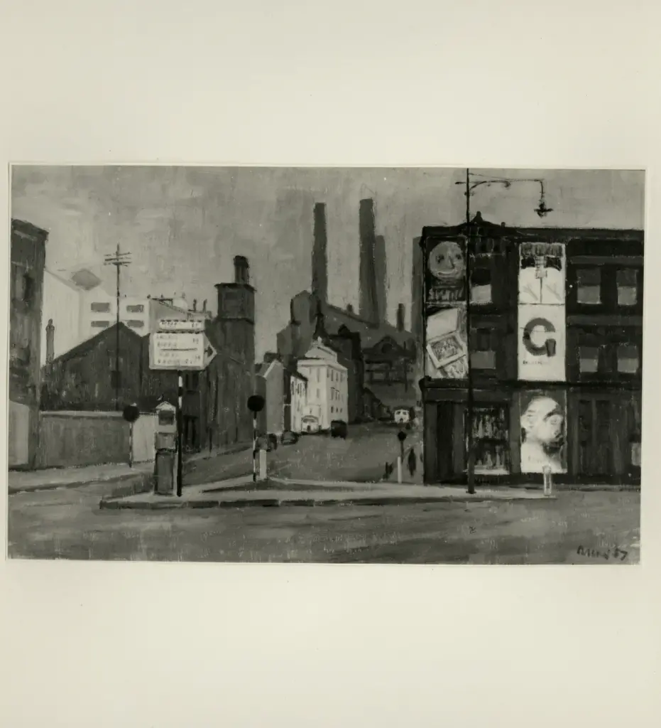 Anonimo , Mario, Arcuri - sec. XX - Chelsea round-about (Londra) , fronte