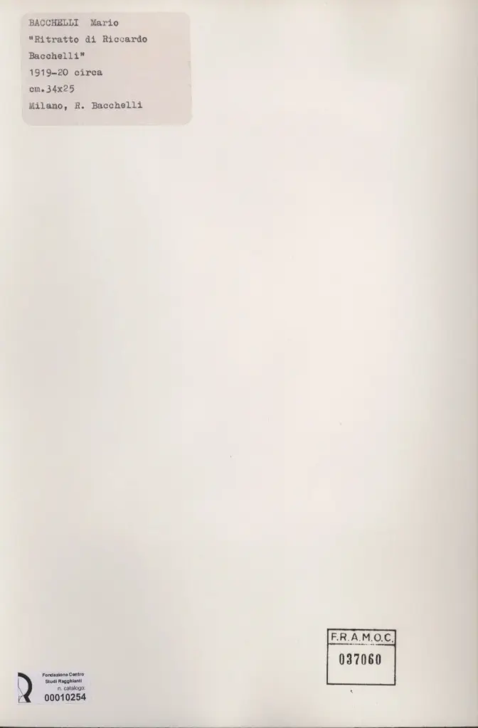 Anonimo, Anonimo , retro