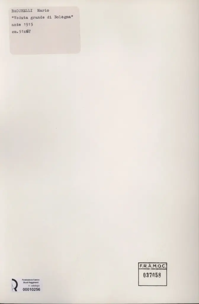 Anonimo, Anonimo , retro