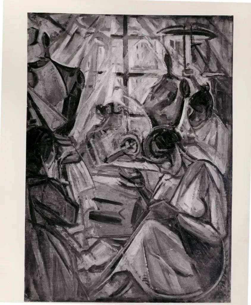 Anonimo , Bacci, Baccio Maria - sec. XX - Le bambole (le sarte) , fronte