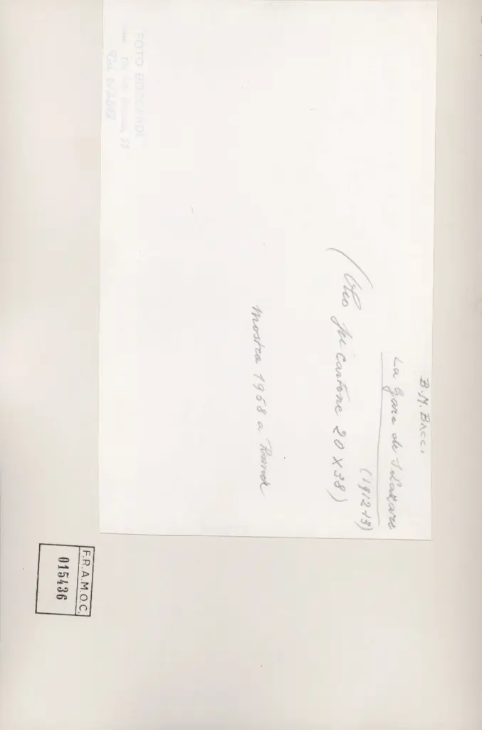 Boccardi, Cosimo , retro