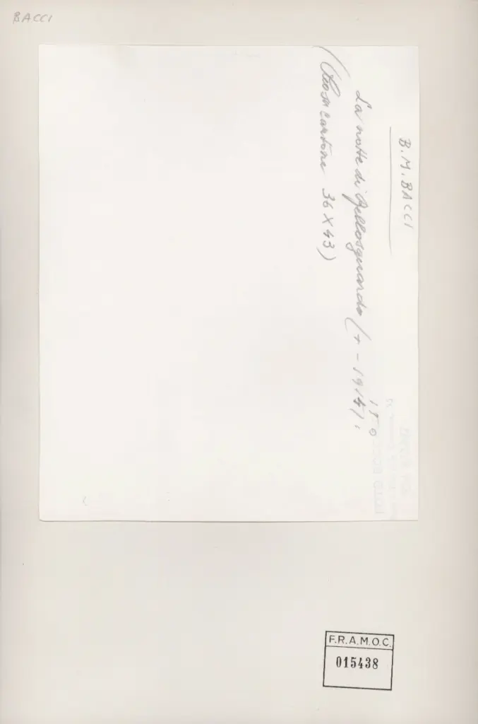 Boccardi, Cosimo , retro