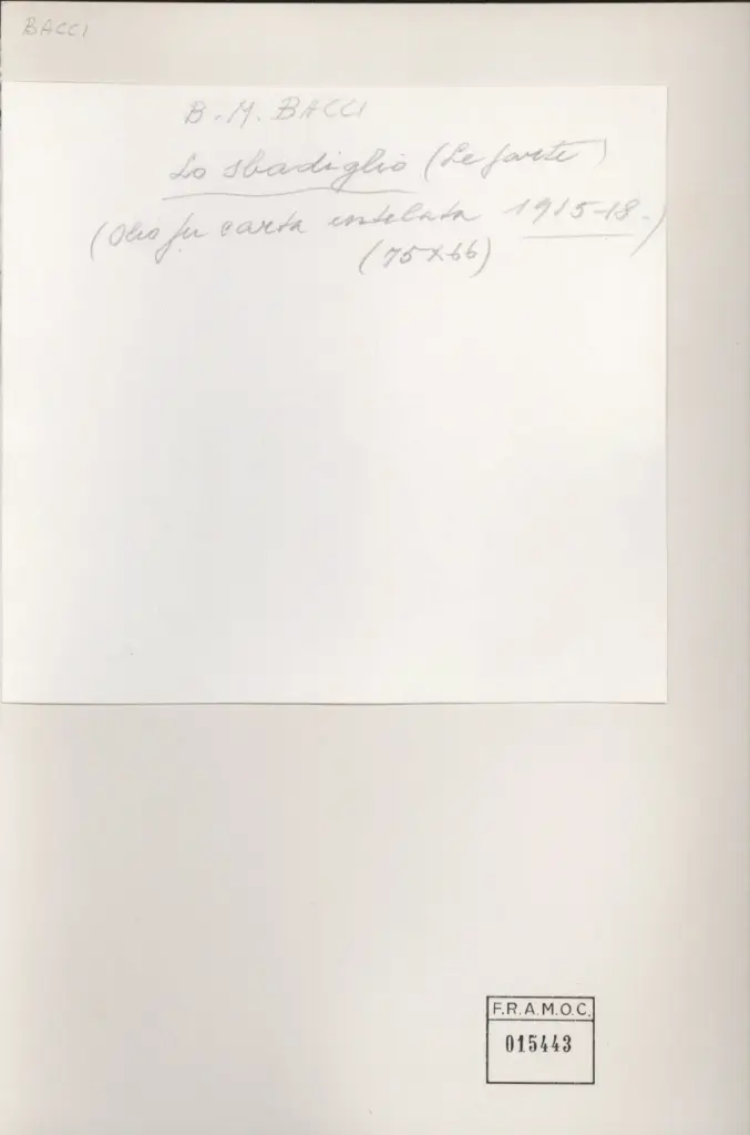 Anonimo, Anonimo , retro