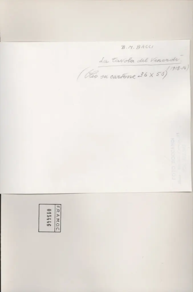 Boccardi, Cosimo , retro