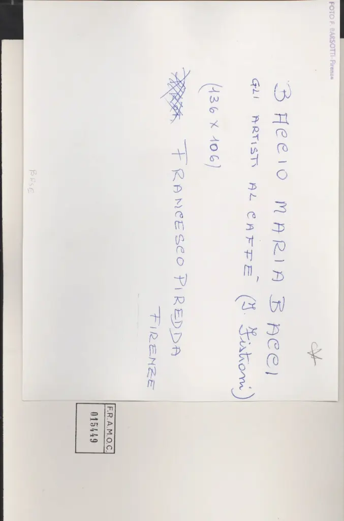 Foto Barsotti , retro