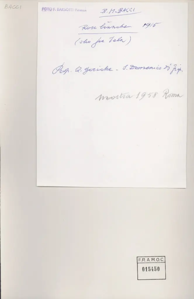 Foto Barsotti , retro