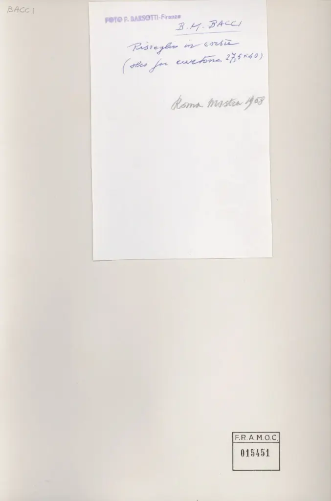 Foto Barsotti , retro