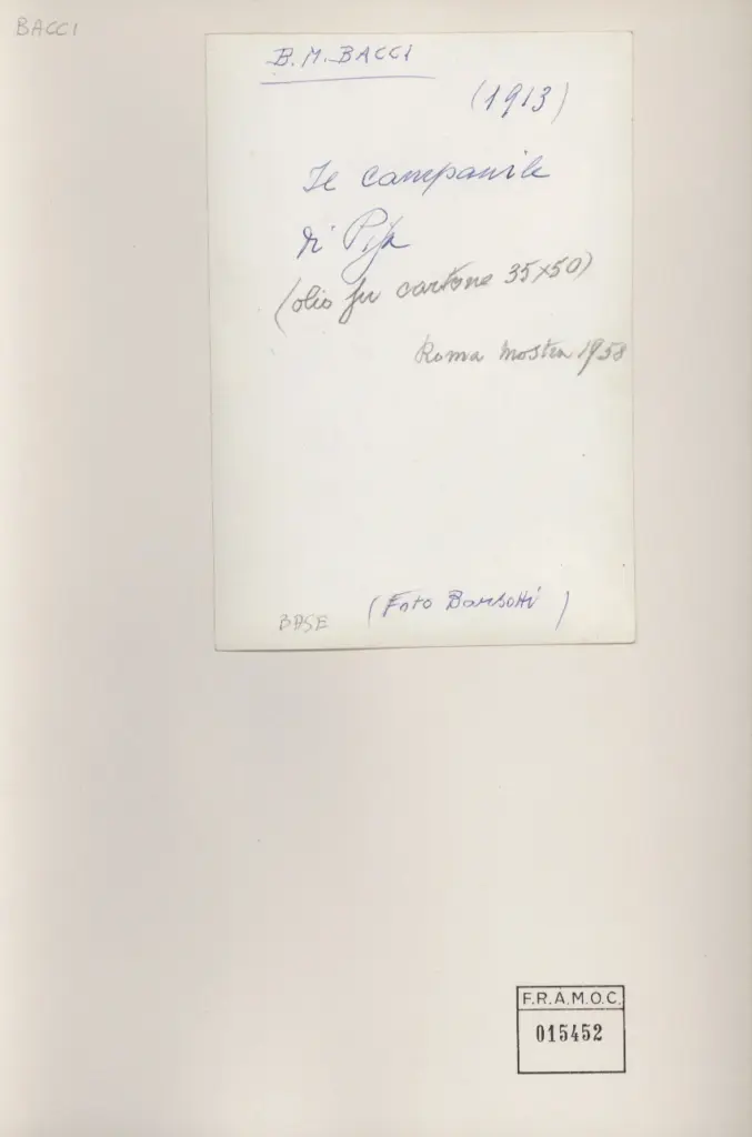 Foto Barsotti , retro