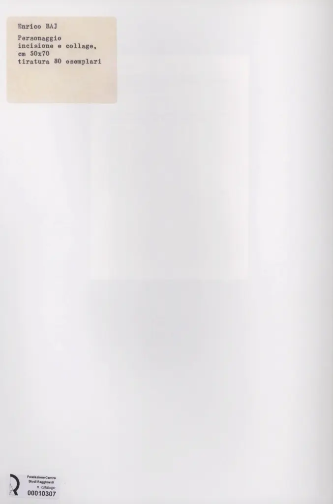 Anonimo, Anonimo , retro