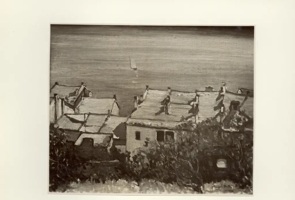Anonimo , Balbi, Angelo - sec. XIX/ XX - Mattino a Portovenere , fronte