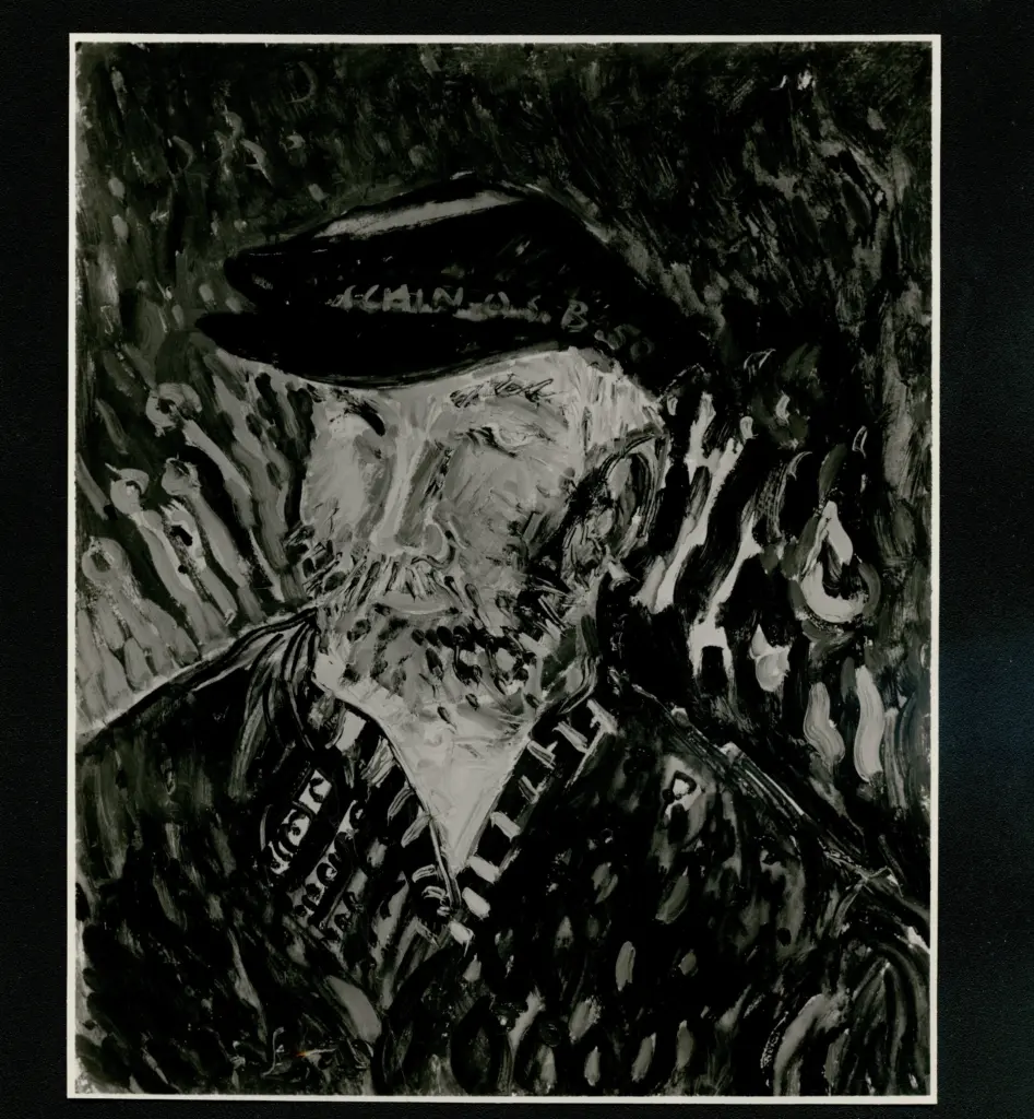 Agenzia Fotografica Internazionale , Barbaro, Saverio - sec. XX - L'uomo rude , fronte