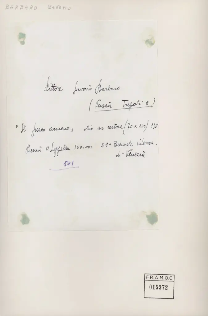 Anonimo, Anonimo , retro