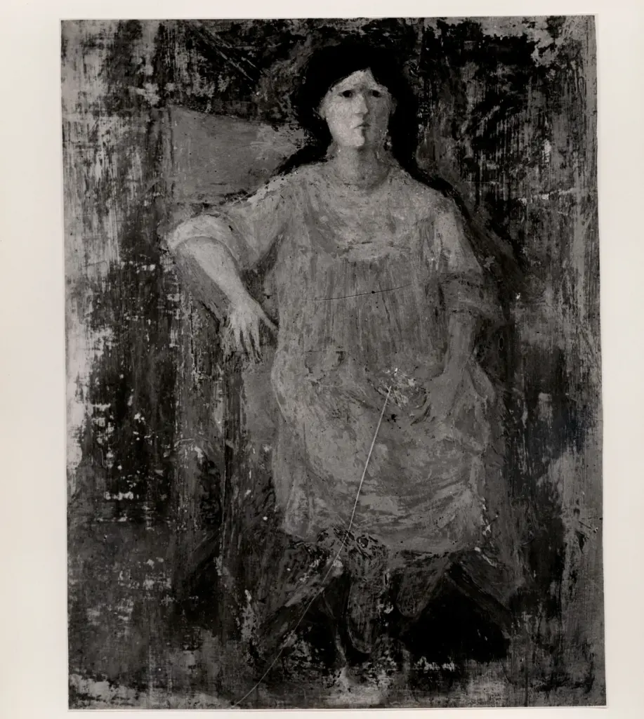 Anonimo , Barbieri, Carlo - sec. XX - La bambina di via Margutta , fronte