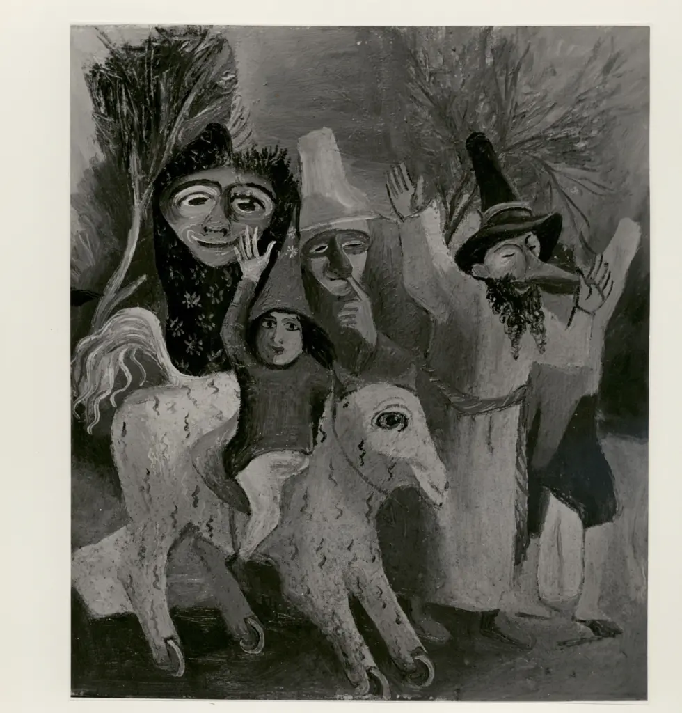 Anonimo , Barbieri, Carlo - sec. XX - Il bambino cattivo , fronte