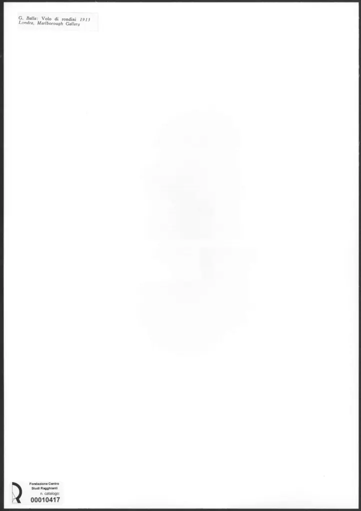 Balla, Giacomo - sec. XX , retro