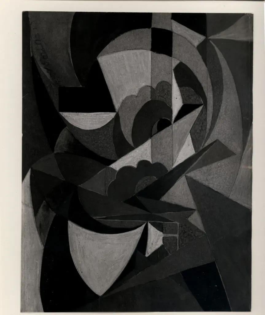 Anonimo , Balla, Giacomo - sec. XX - Luce - forza - paesaggio , fronte