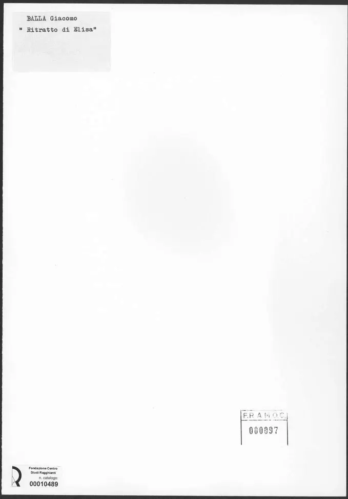 Balla, Giacomo - - , retro