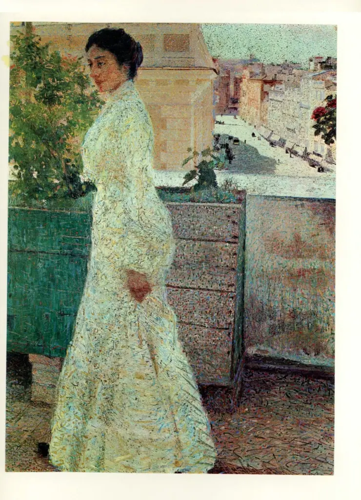 Anonimo , Balla, Giacomo - sec. XX - Ritratto all'aperto , fronte