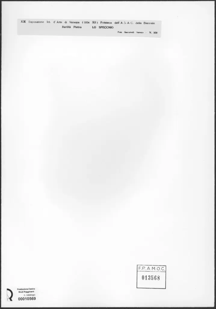 Barill&agrave;, Pietro - - , retro