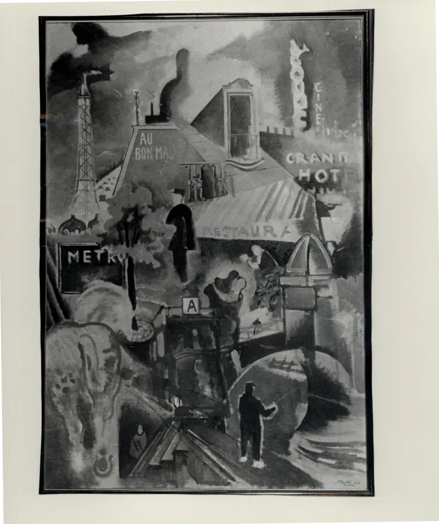 Bartoli, Amerigo , Parigi 1919