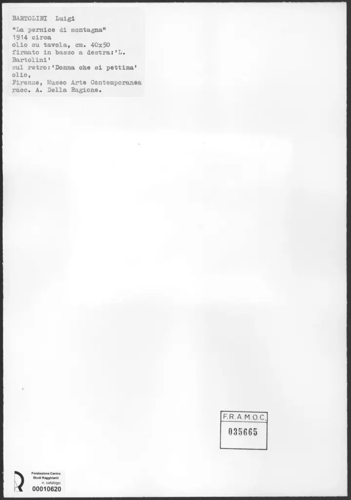 Bartolini, Luigi - sec. XX -