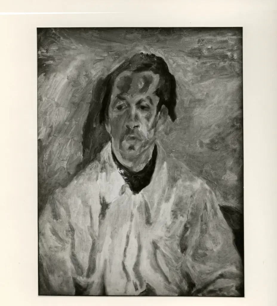 Giacomelli , Basadella, Afro - sec. XX - Ritratto di Basaldella , fronte