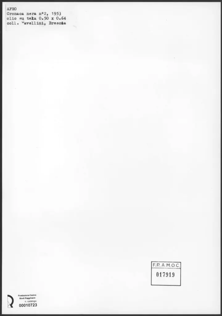 Basadella, Afro - sec. XX - , retro