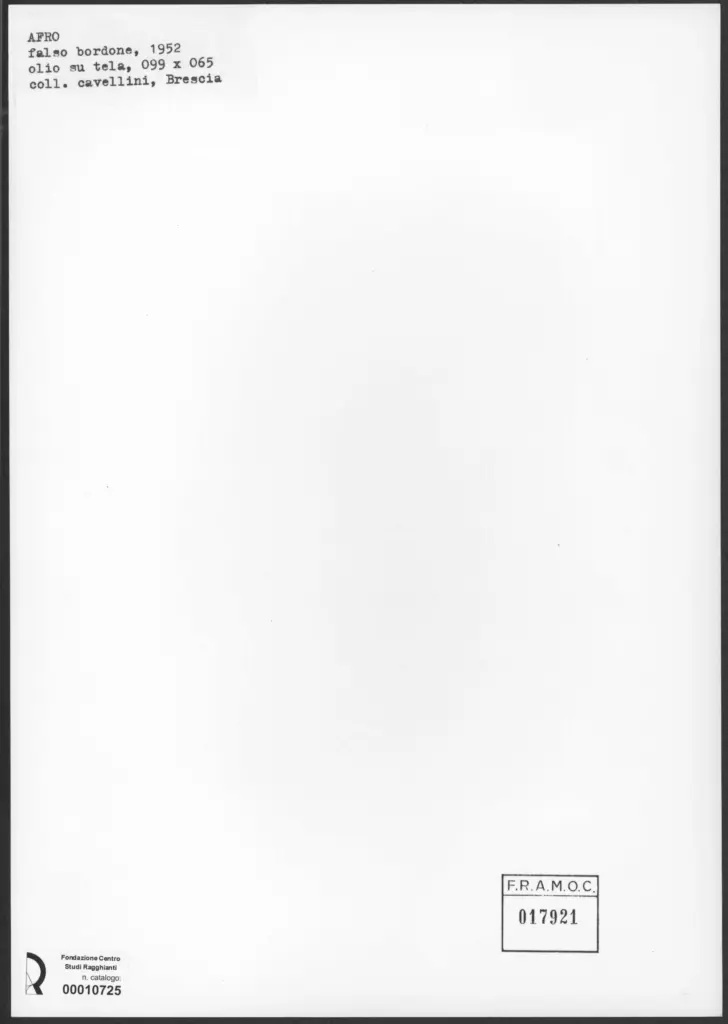 Basadella, Afro - sec. XX -