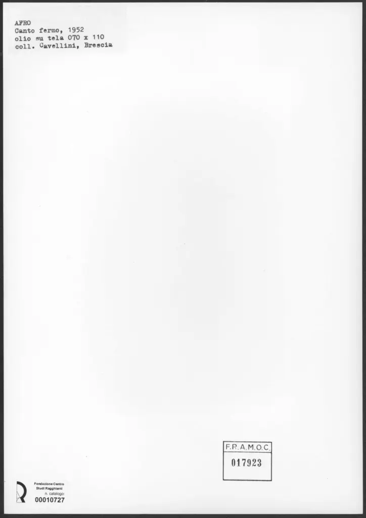 Basadella, Afro - sec. XX - , retro