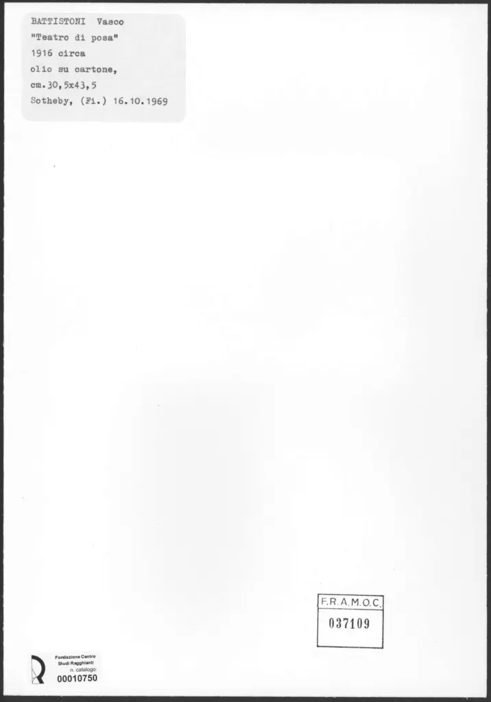 Battistoni, Vasco - sec. XX - , retro