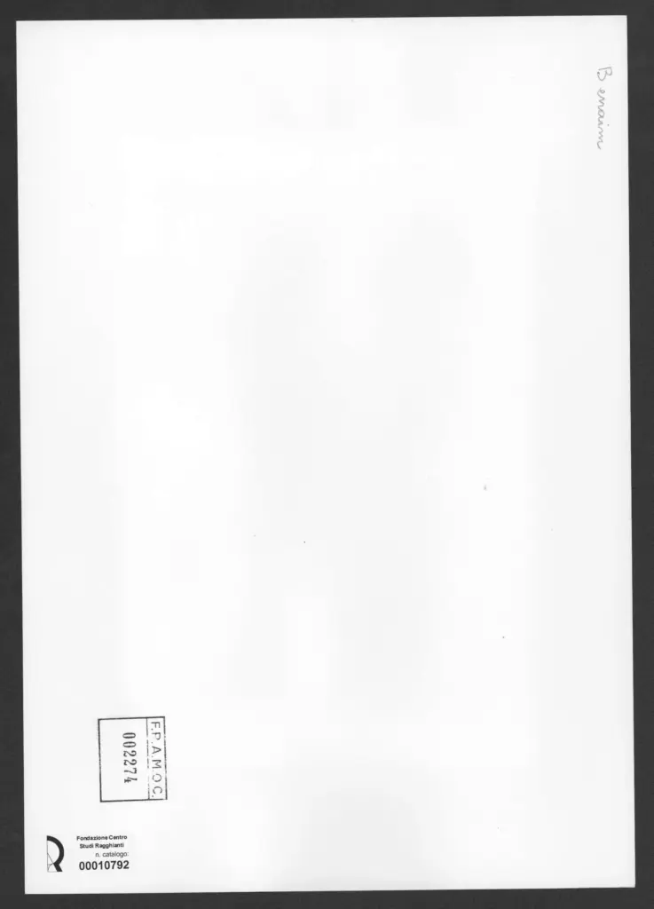 Anonimo , Benaim, Manuel - sec. XX - Composizione astratta , retro