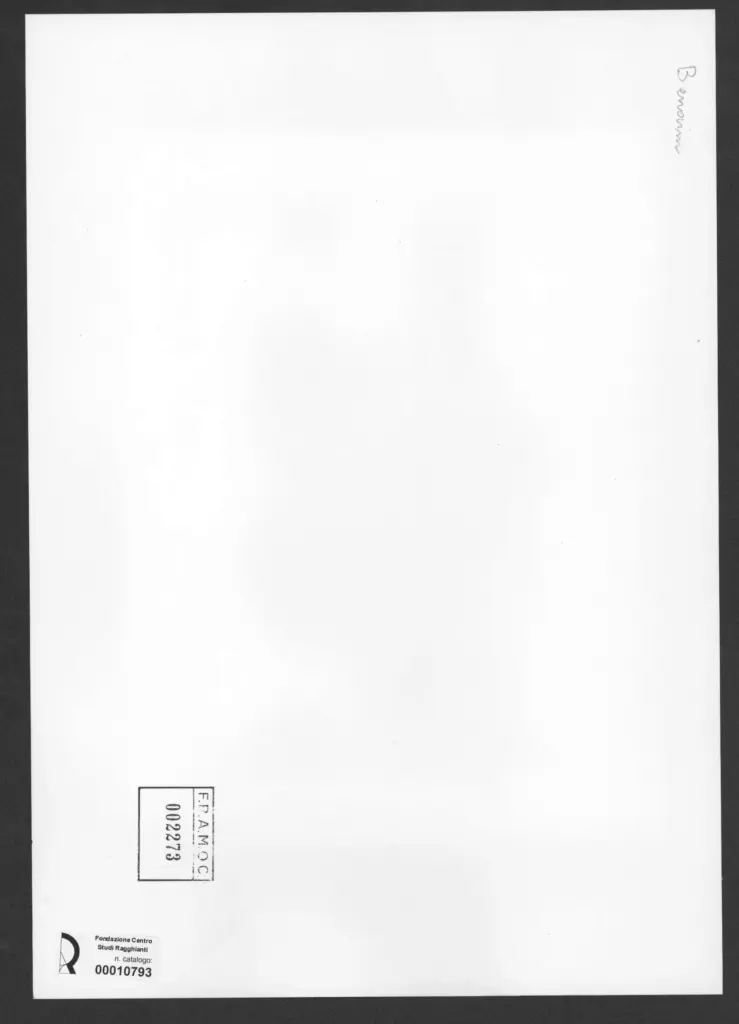 Anonimo , Benaim, Manuel - sec. XX - Composizione astratta , retro