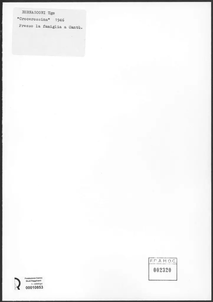 Bernasconi, Ugo - sec. XX - , retro