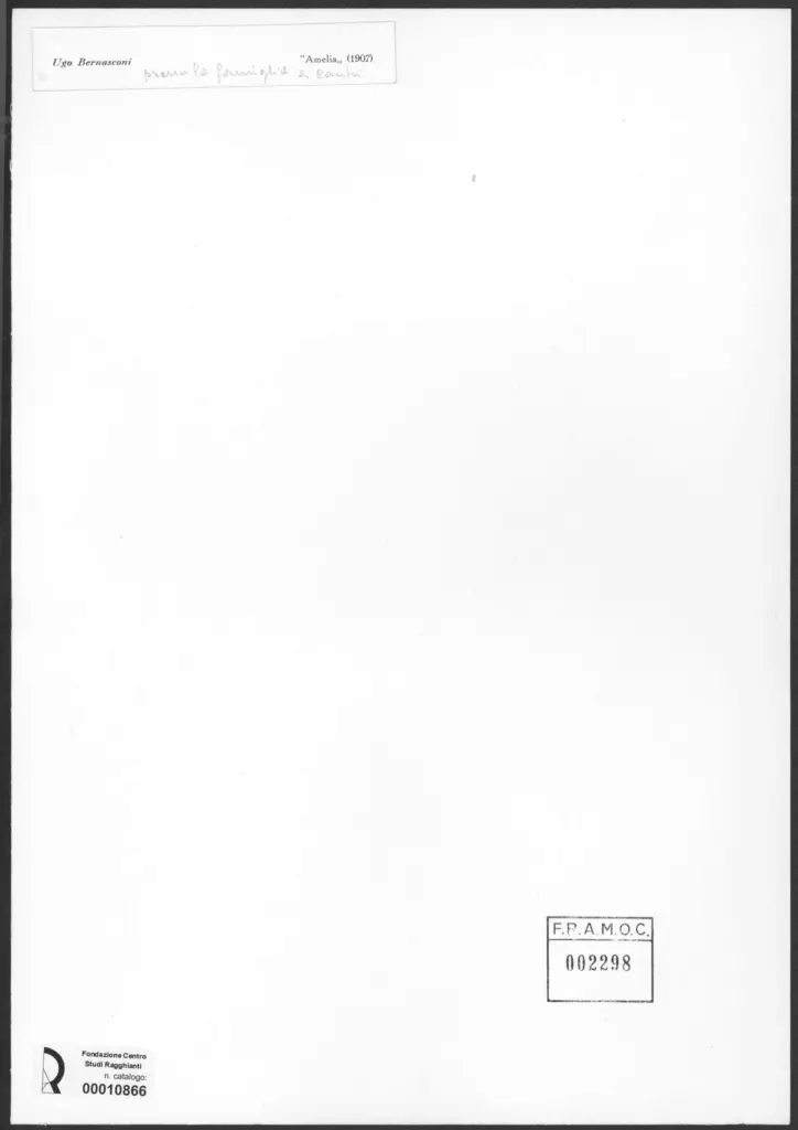 Bernasconi, Ugo - sec. XX - , retro